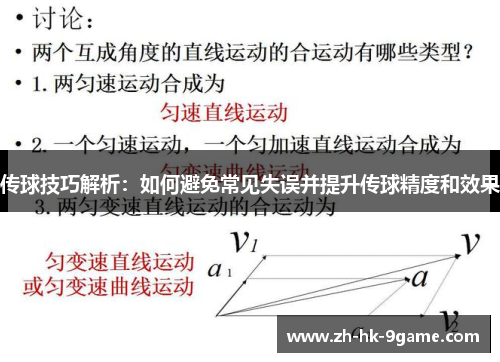 传球技巧解析：如何避免常见失误并提升传球精度和效果